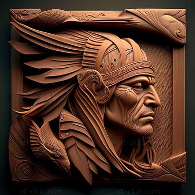 3D model Robertson Kirtland Mygatt American artist (STL)